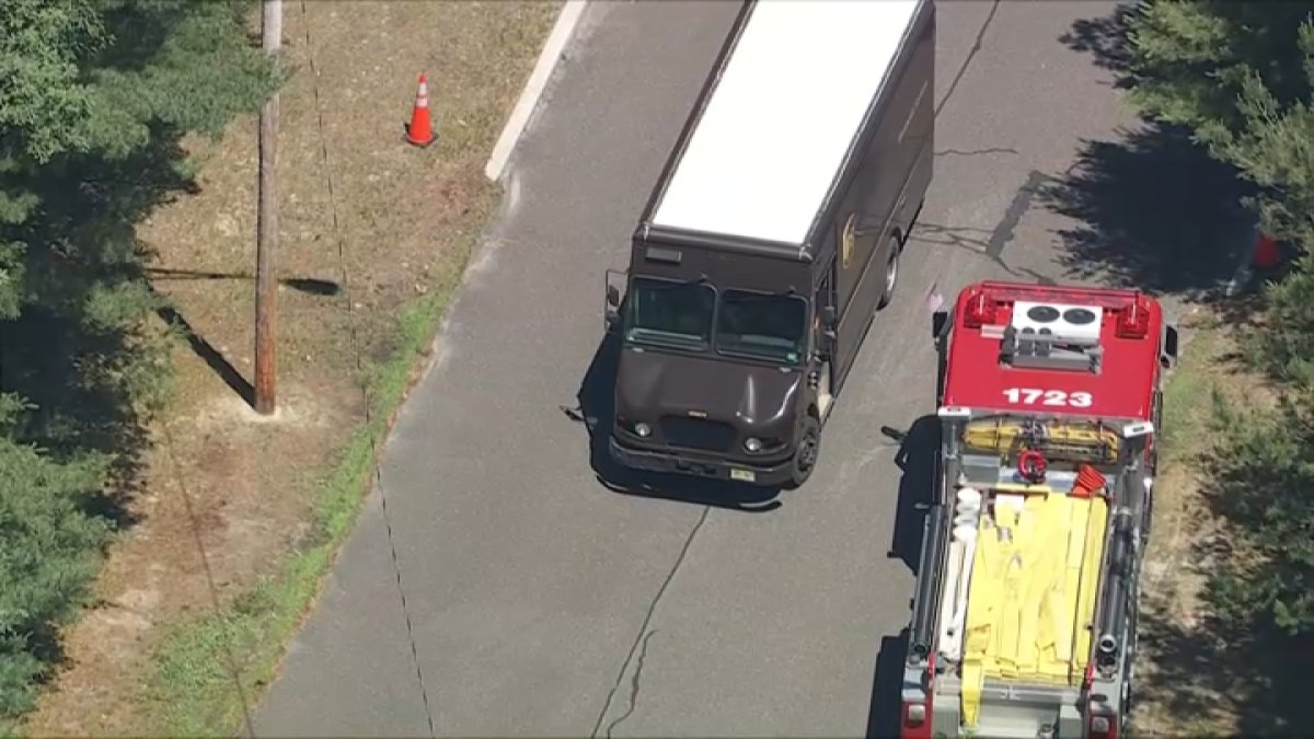 Bike rider struck by UPS truck in Southampton Twp., NJ, state police say