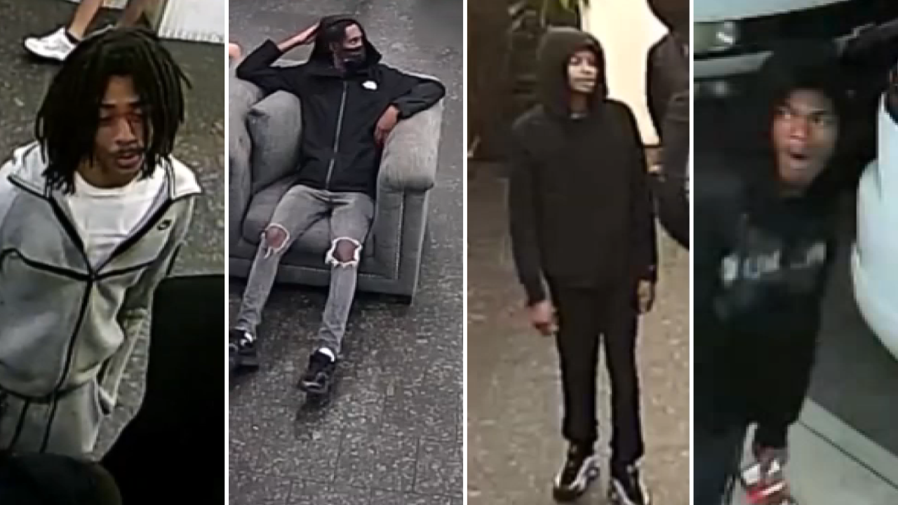 4 suspects wanted in shooting that killed 1, injured 4 in North Philly
