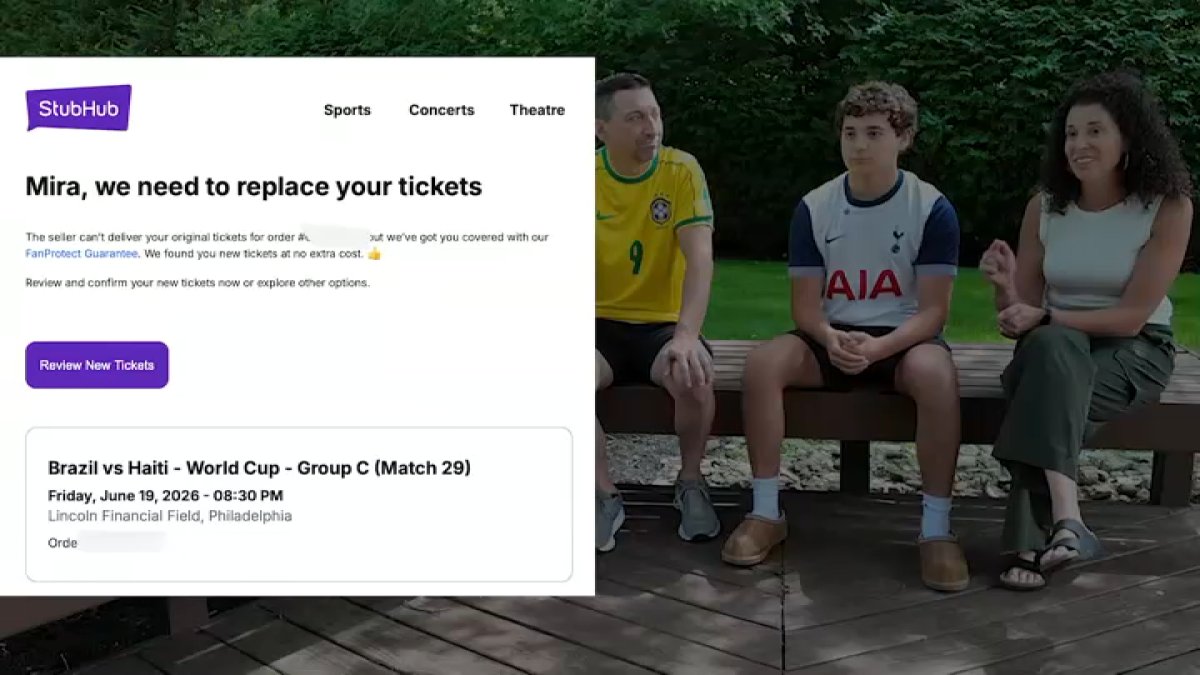 NJ family's World Cup tickets vanished, then reappeared after call from NBC10