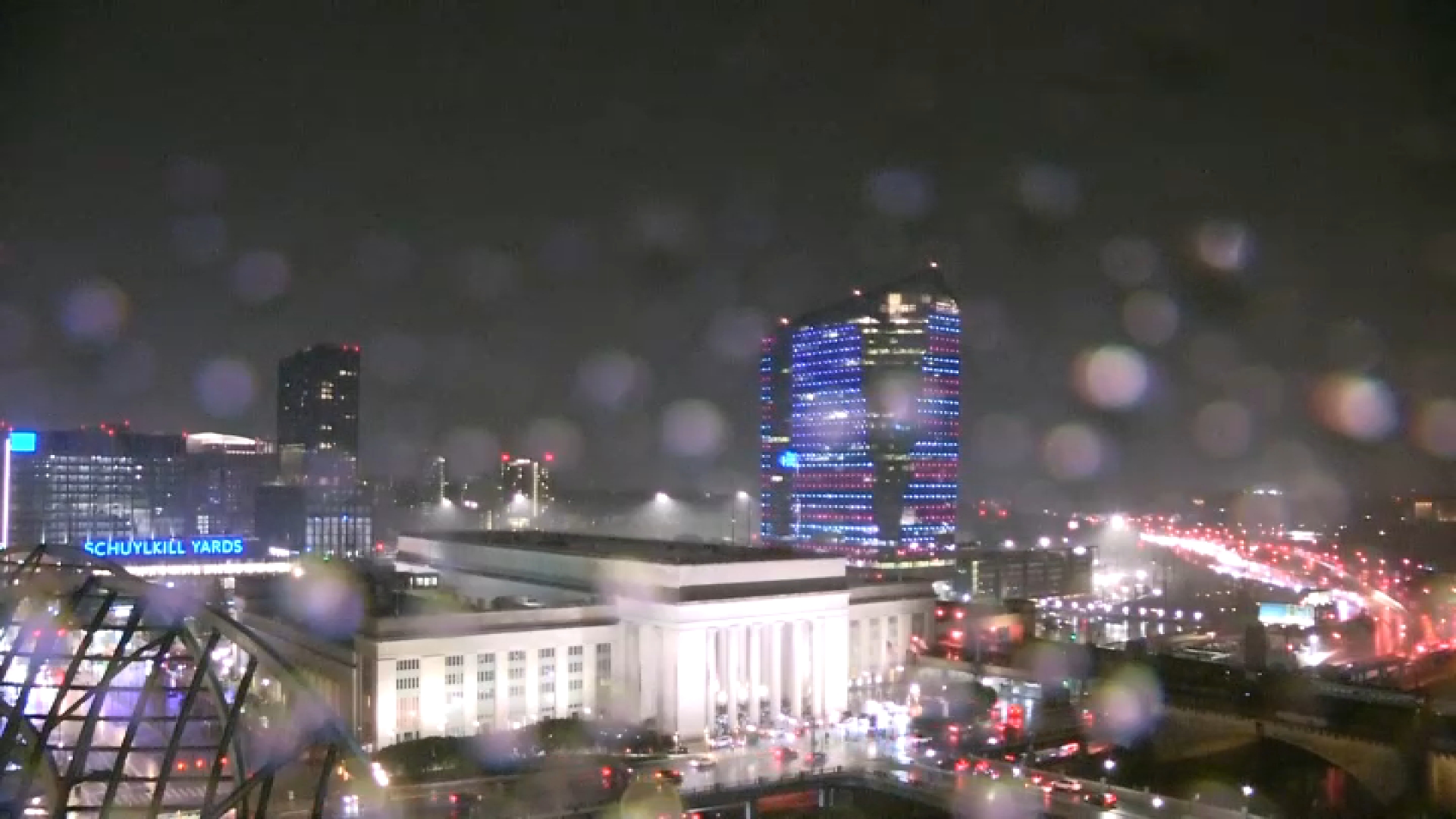 Severe storms Sunday night bring heavy rain, wind