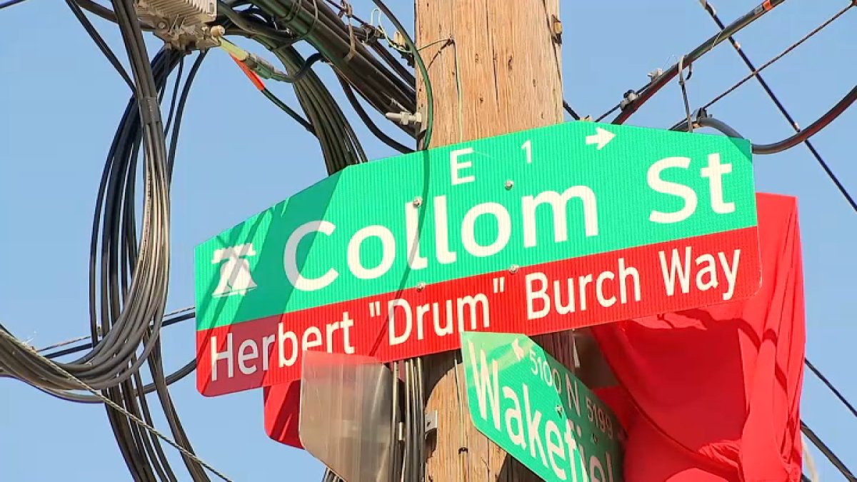 Germantown corner renamed in honor of activist Herbert ‘Drum' Burch