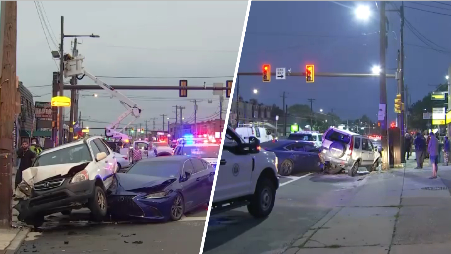 2 cars severely damaged after South Philly crash on Saturday – NBC10 ...