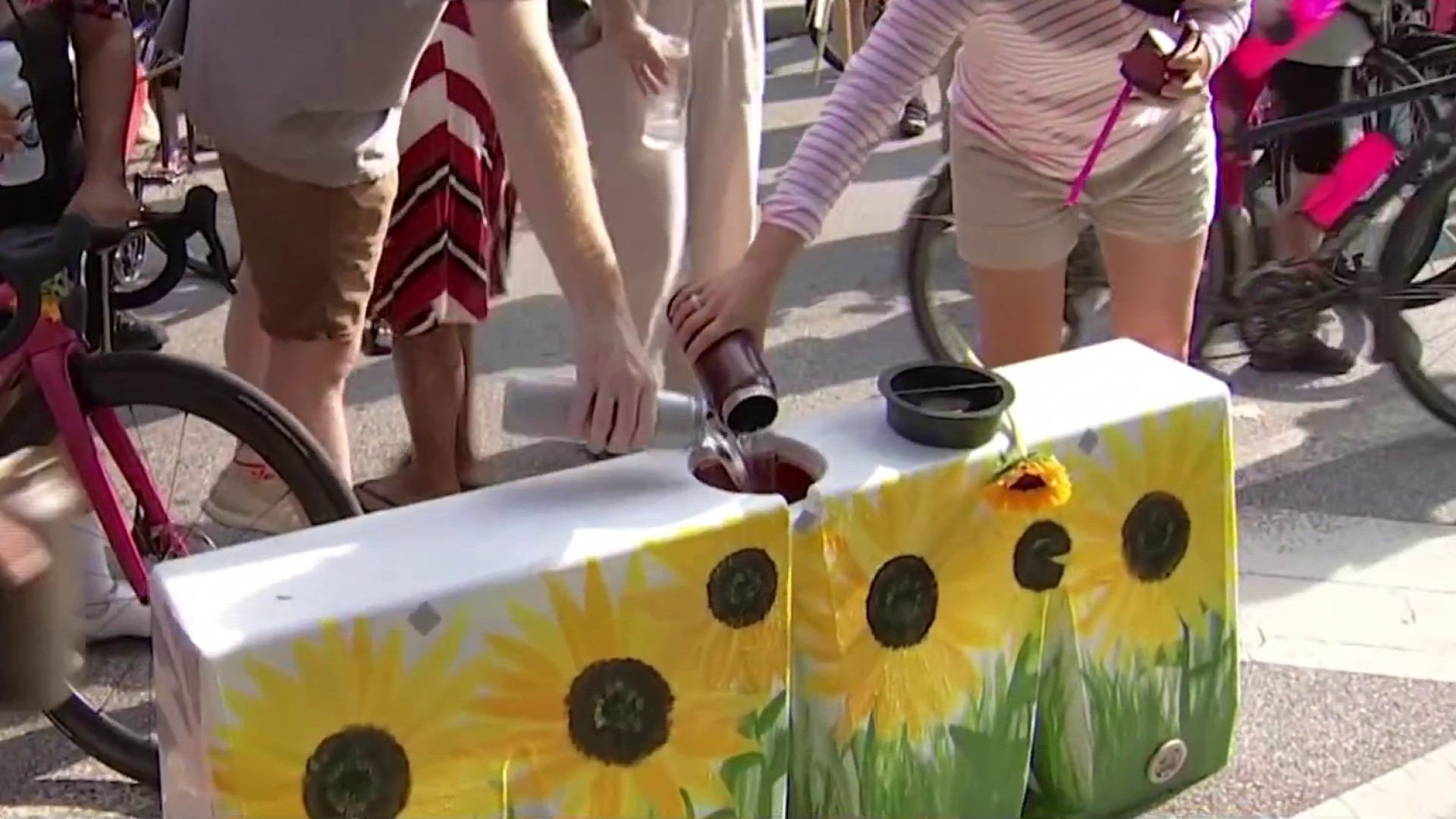 Barrier honoring doctor killed by drunk driver mysteriously moved