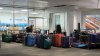 Luggage piles up at PHL following American Airlines tech issues