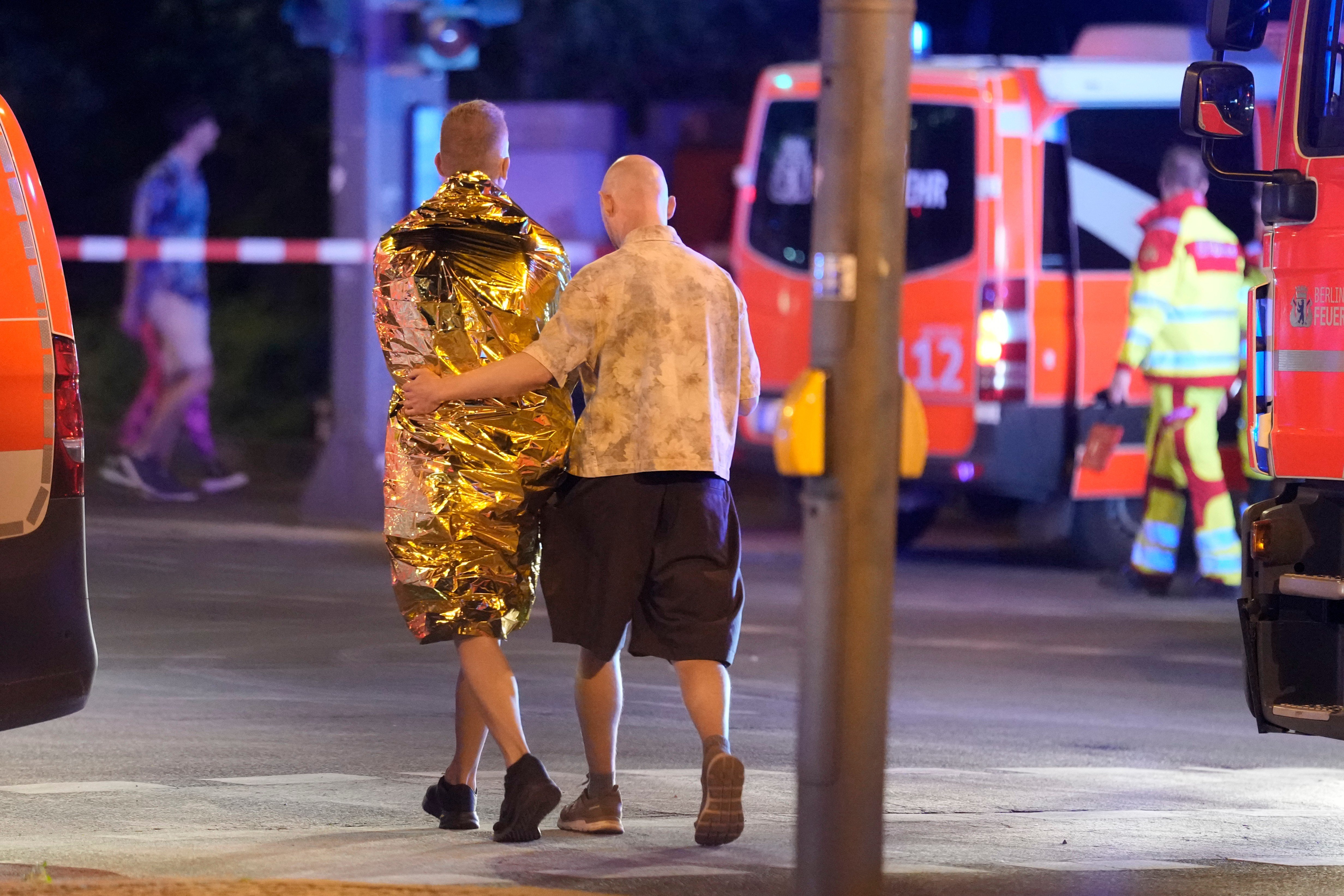The suspect in the deadly Berlin Pride attack is killed in a confrontation with police, officials say
