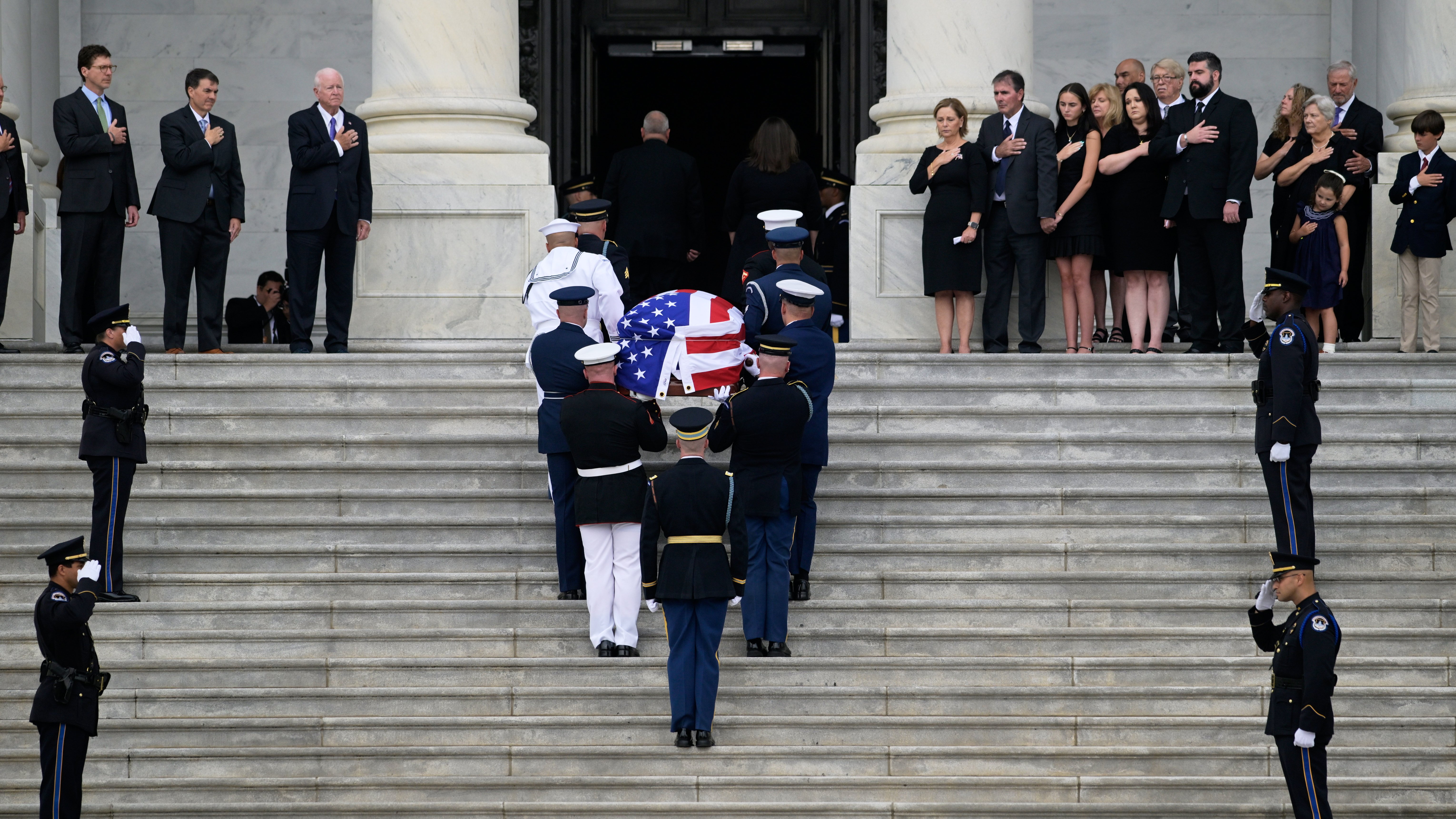 Lindsey Graham eulogized as an ‘American original' at services drawing in Washington