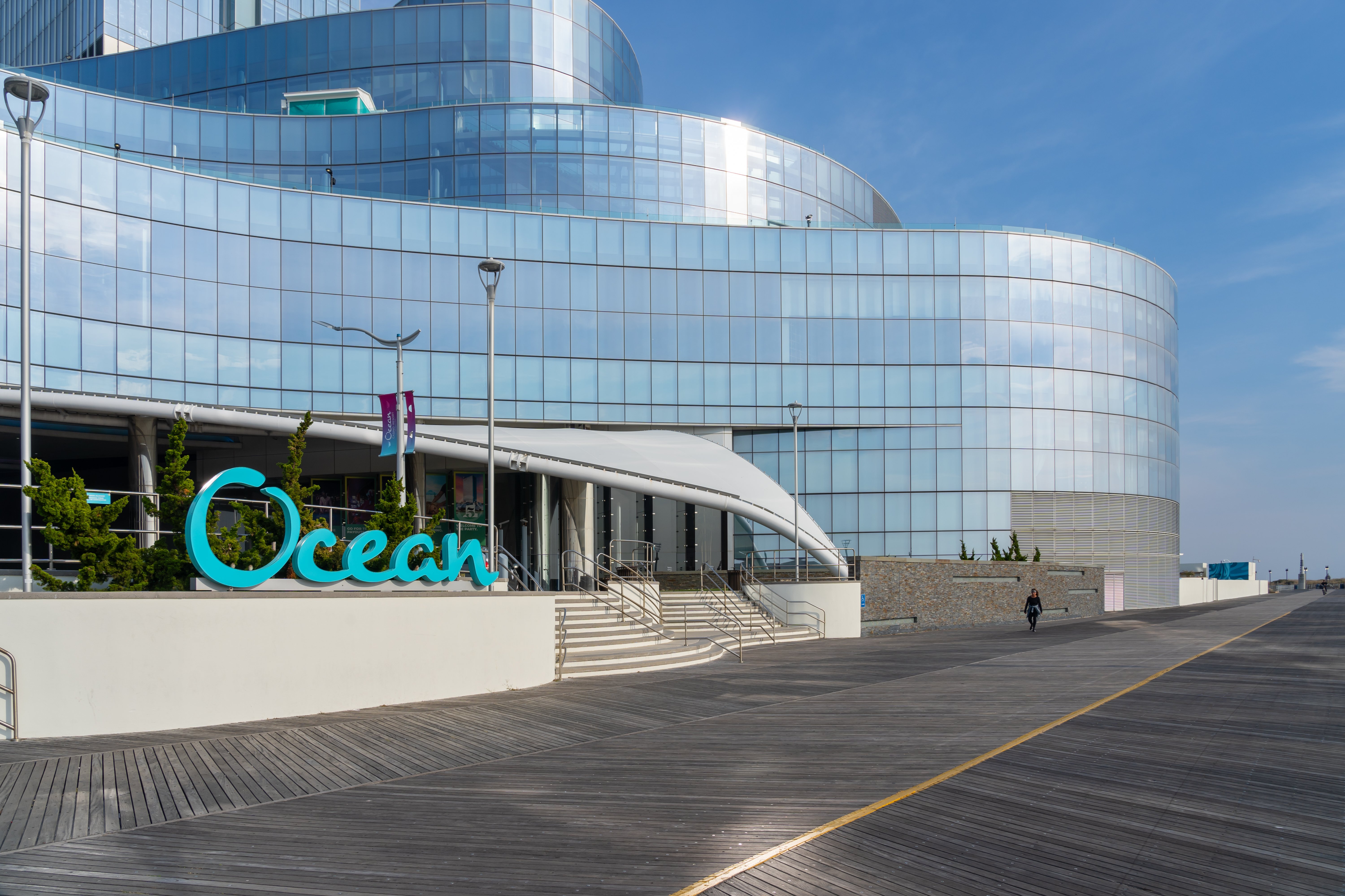 Ceiling collapses as crews battle fire at Ocean Casino Resort in Atlantic City