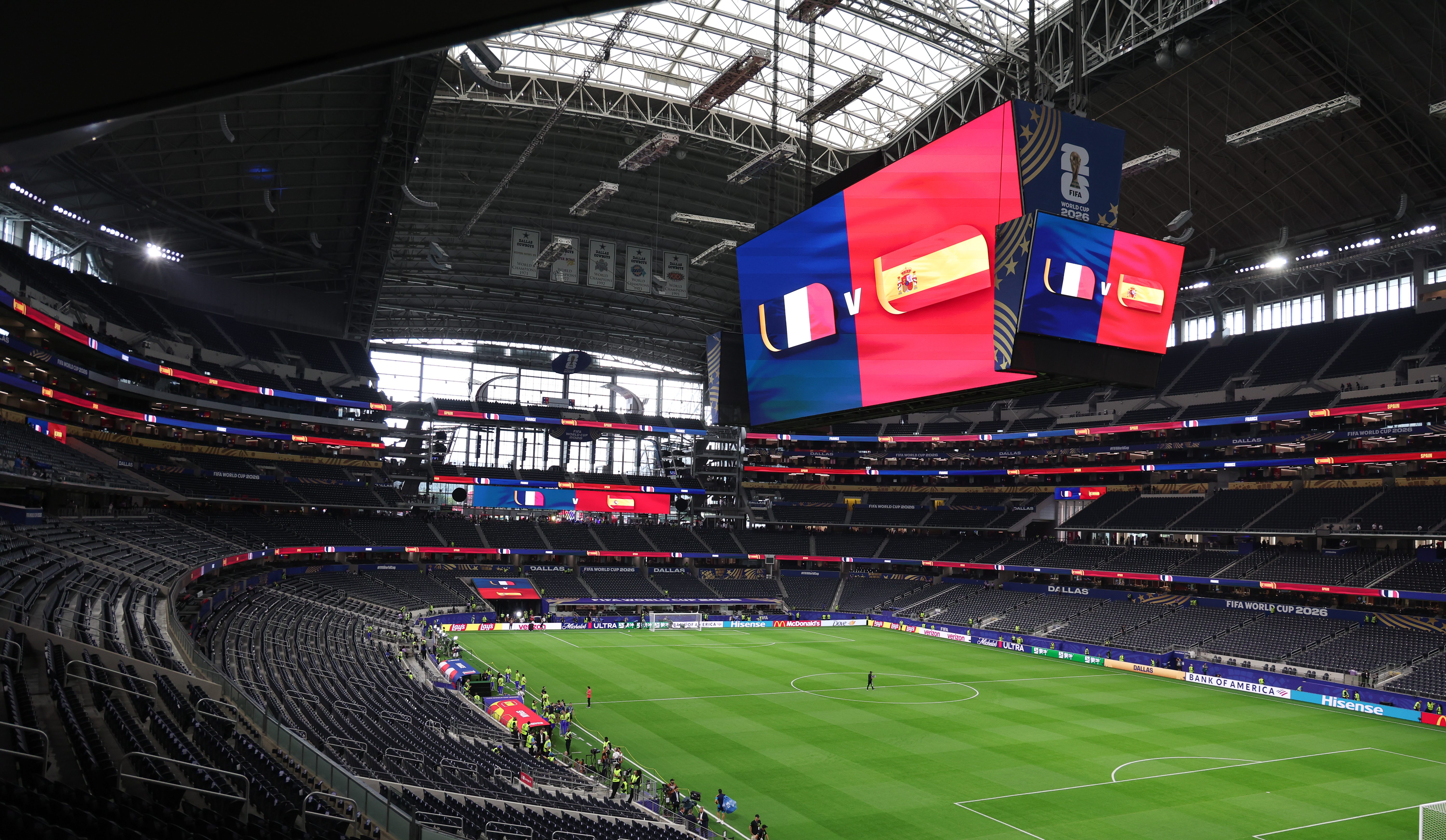 Live updates: France and Spain clash in heavyweight World Cup semifinal