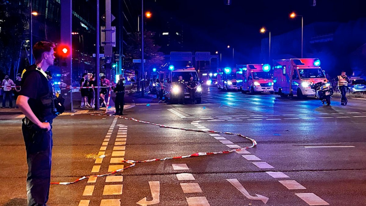 A person is killed and several are injured at Berlin's LGBTQ+ march when a van drives into the crowd