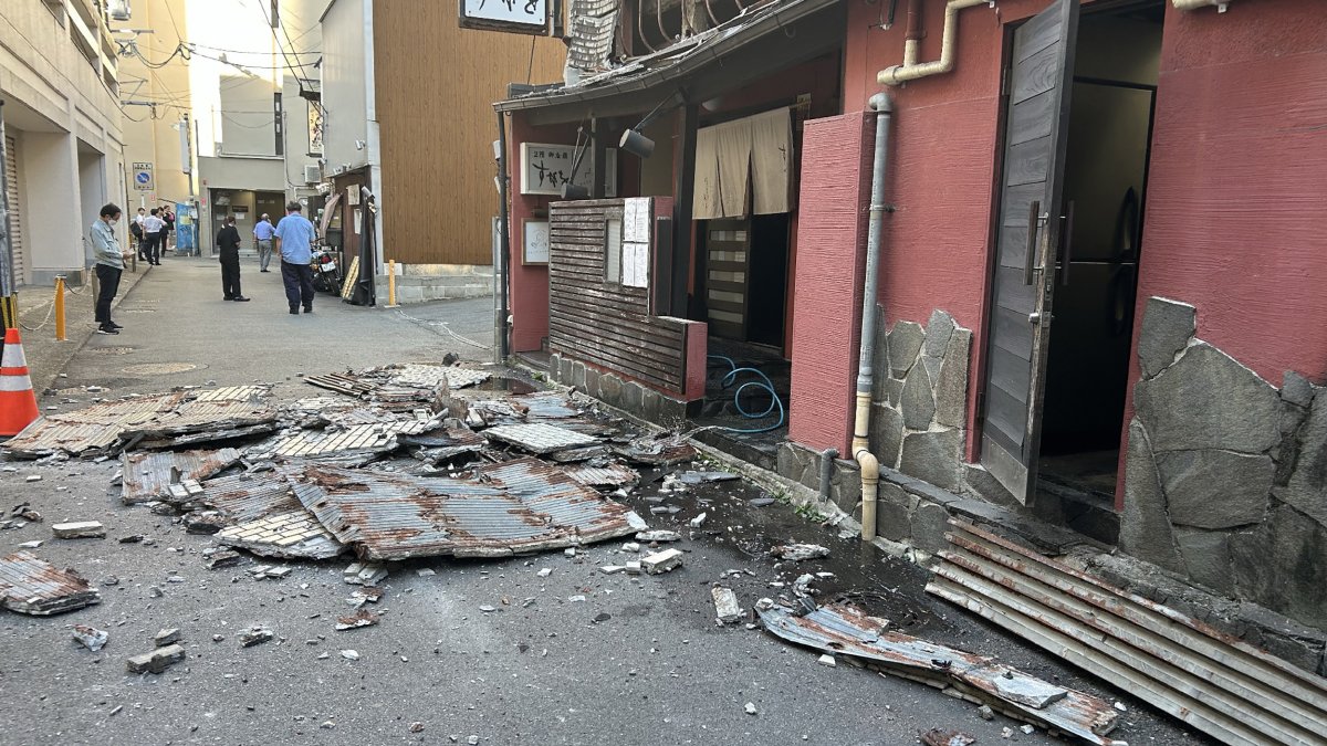 Major earthquake rocks Japan, damage reported