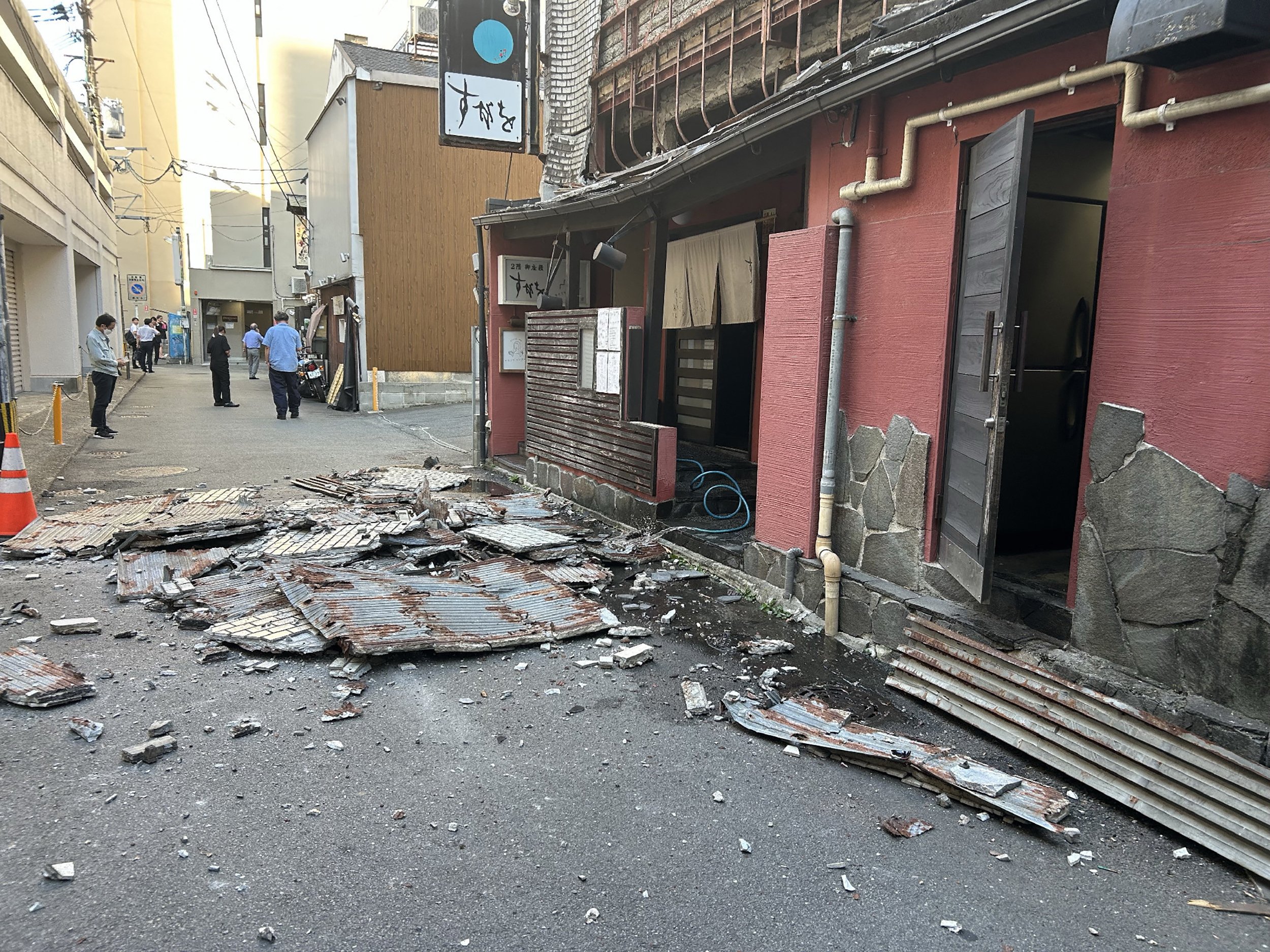 Major earthquake rocks Japan, damage reported