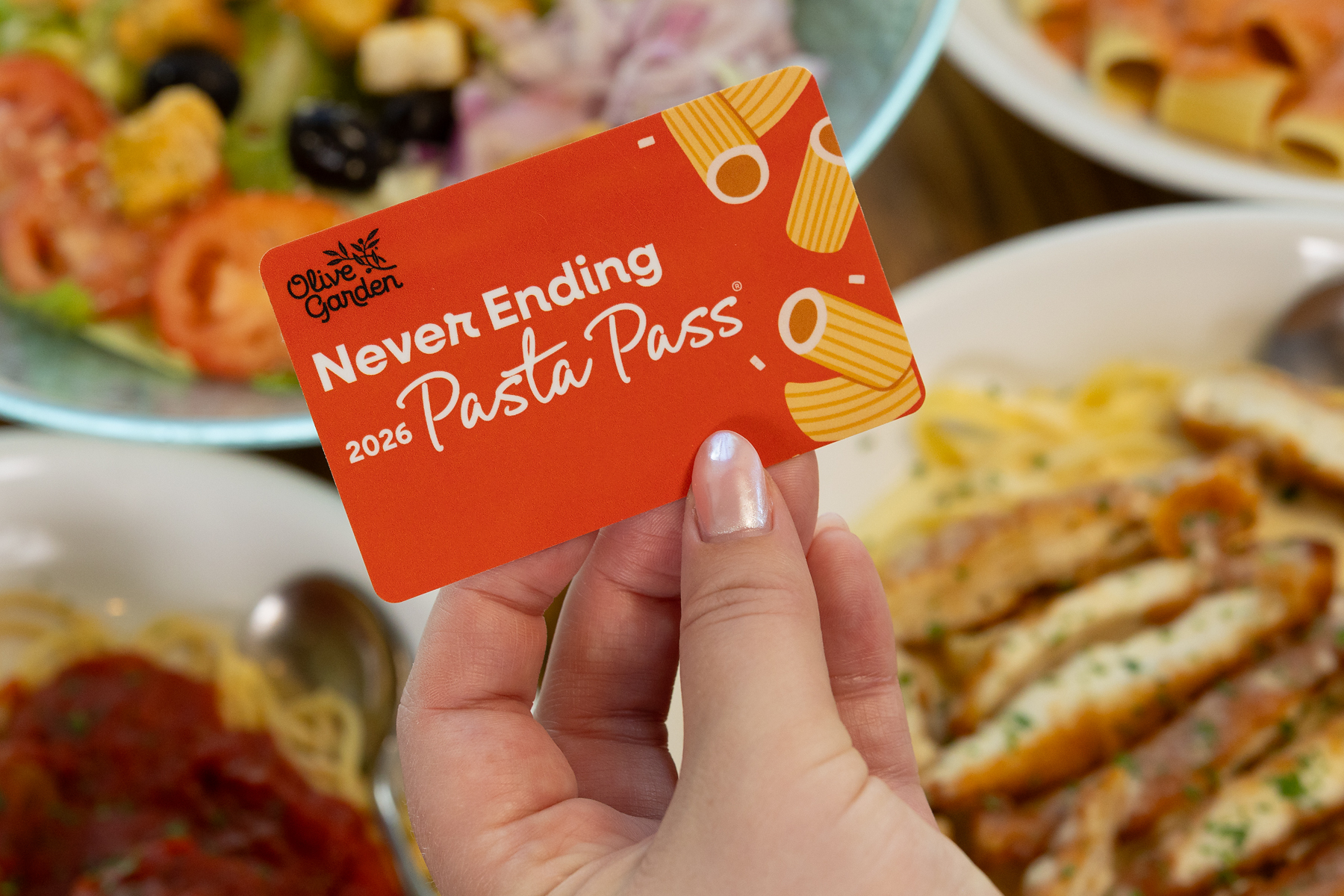 Olive Garden's Never-Ending Pasta Pass is back. Here's how to get one