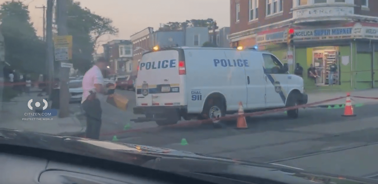 Man shot in lower leg at Philly intersection on Sunday night, police say