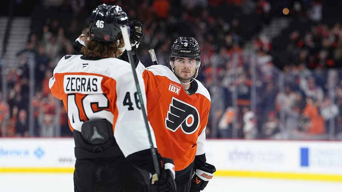 Flyers' restricted free agents Zegras, Drysdale file for salary arbitration