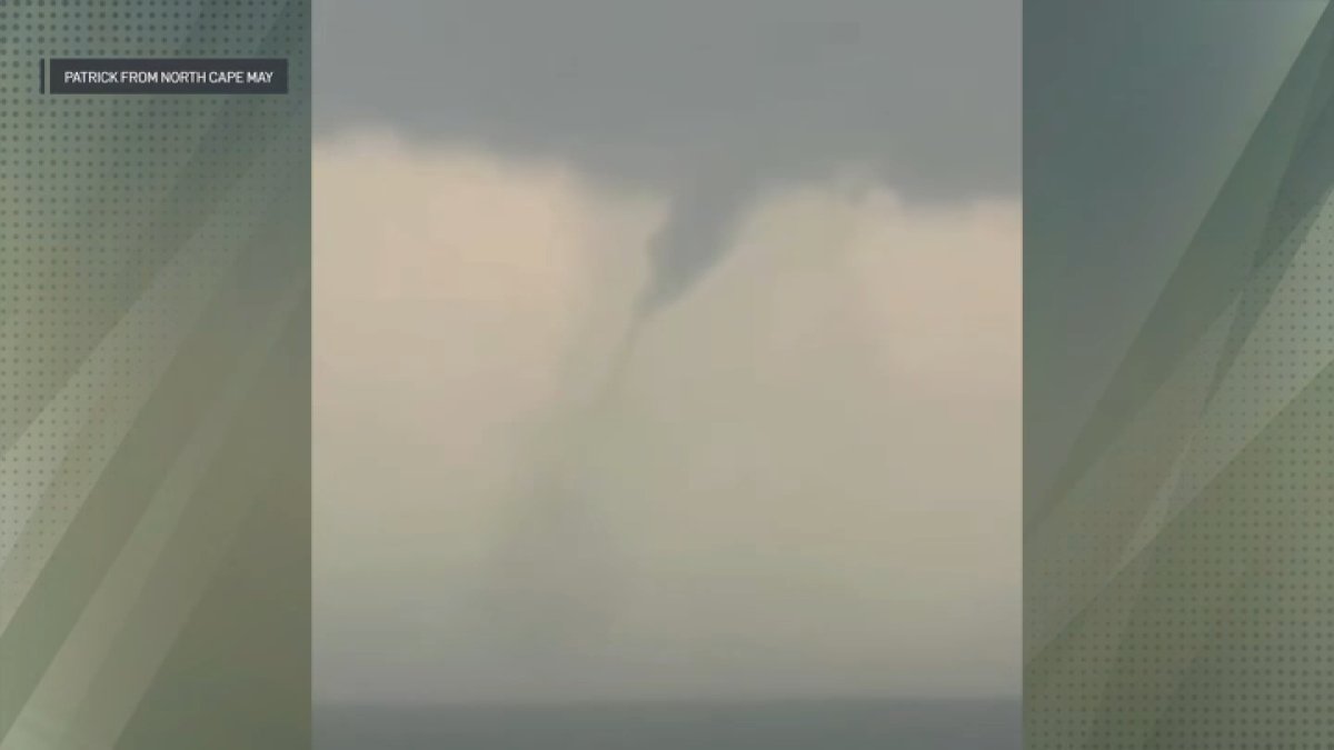 Tornado touched down at Cape May Point beach on Tuesday, NWS says