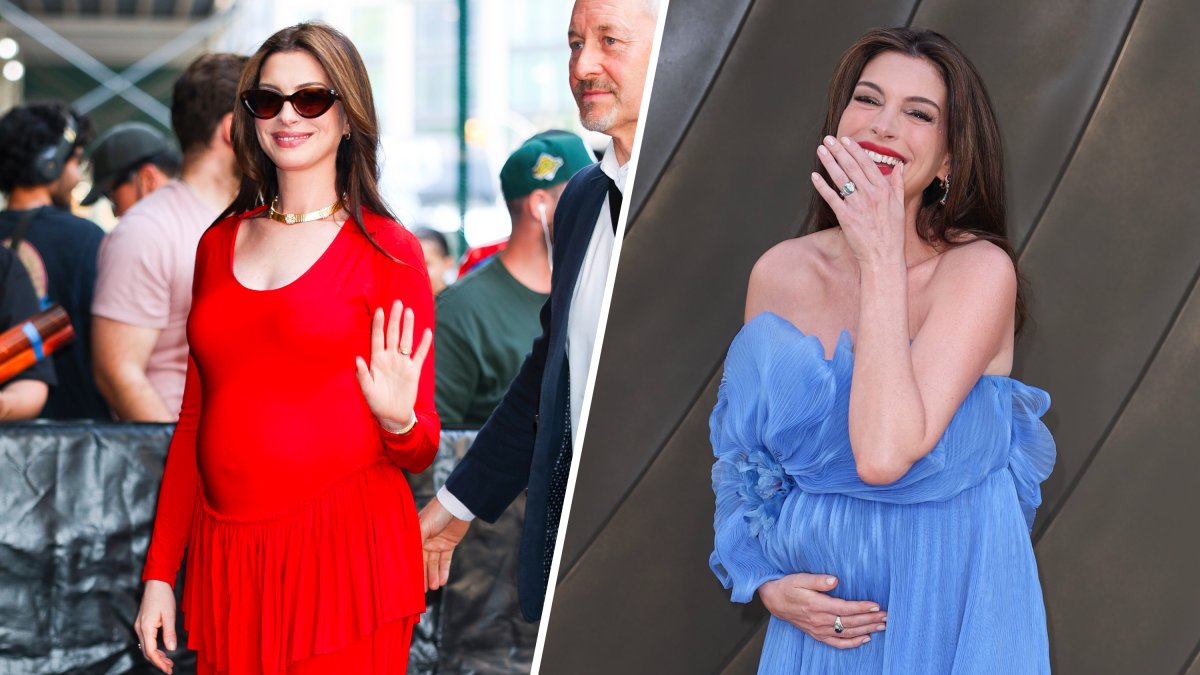 Anne Hathaway shares pregnancy hack at 'The Odyssey' premiere after viral wardrobe mishap