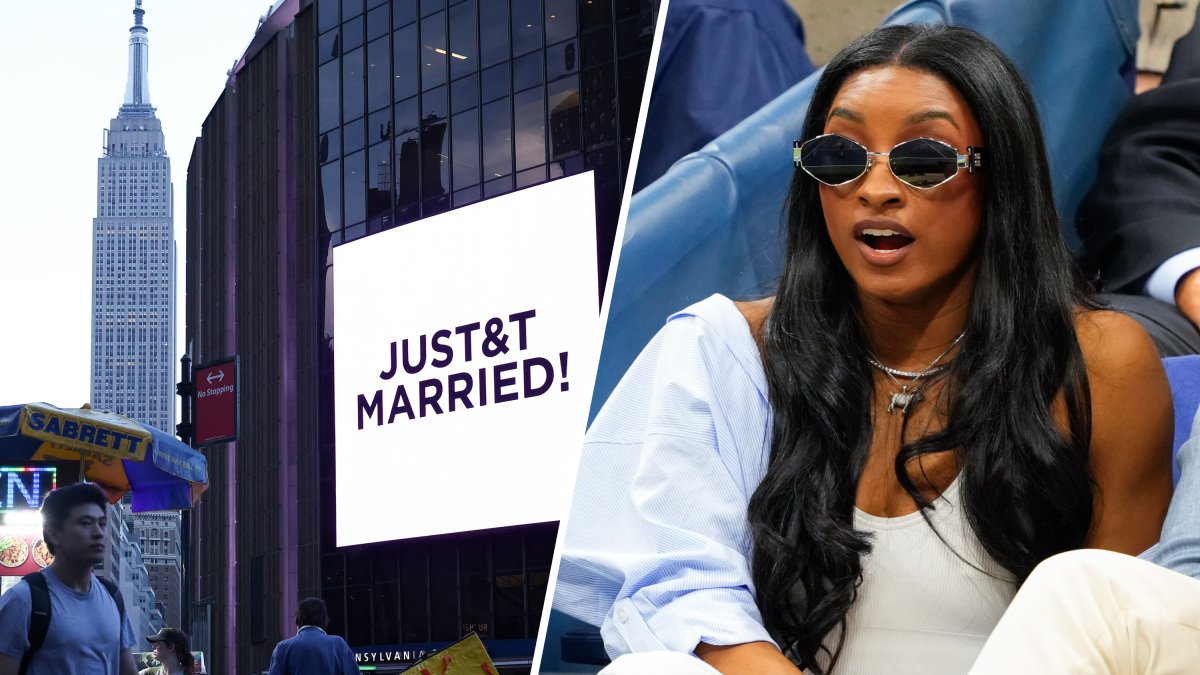 Simone Biles says unexpected celebrity stole her sunglasses at Taylor Swift's wedding