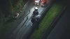 Pickup truck severely damaged on Route 55 southbound in Gloucester County