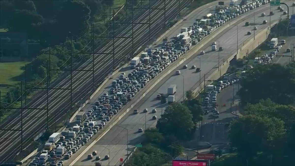 I-95 southbound reopens through Northeast Philly following multi-vehicle crash