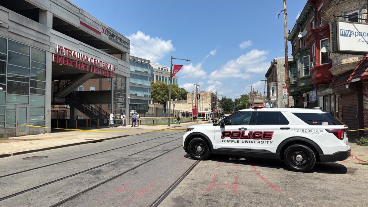 Shooting investigation underway outside Temple University Hospital