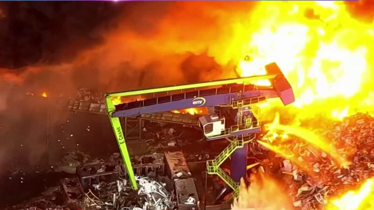 Recycling and scrap yard fires expose gaps in oversight