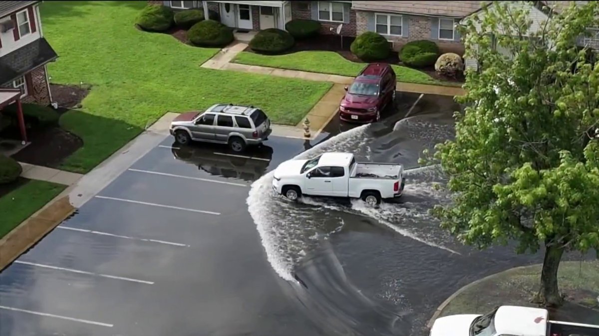 Flash flooding swamps South Jersey for second day in a row