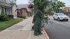 New Jersey officer disguises himself as a shrub to catch distracted drivers
