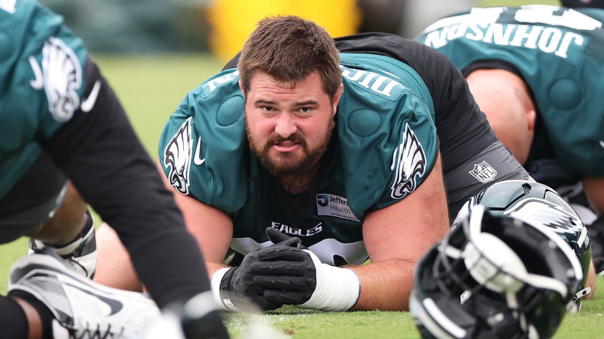 Landon Dickerson changing his approach to injuries going forward