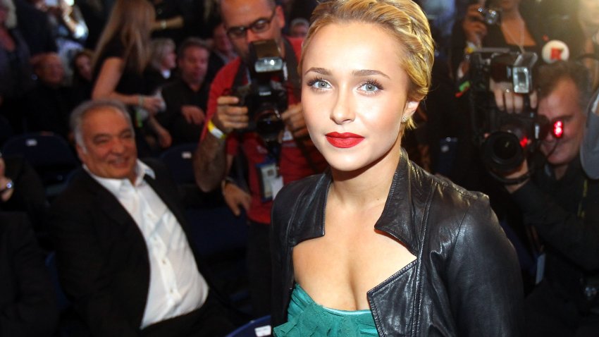 FILE – Hayden Panettiere girlfriend of Wladimir Klitschko poses before the WBC Heavyweight World Championship fight between Vitali Klitschko of Ukraine and Shannon Briggs of USA at O2 world on October 16, 2010 in Hamburg, Germany.