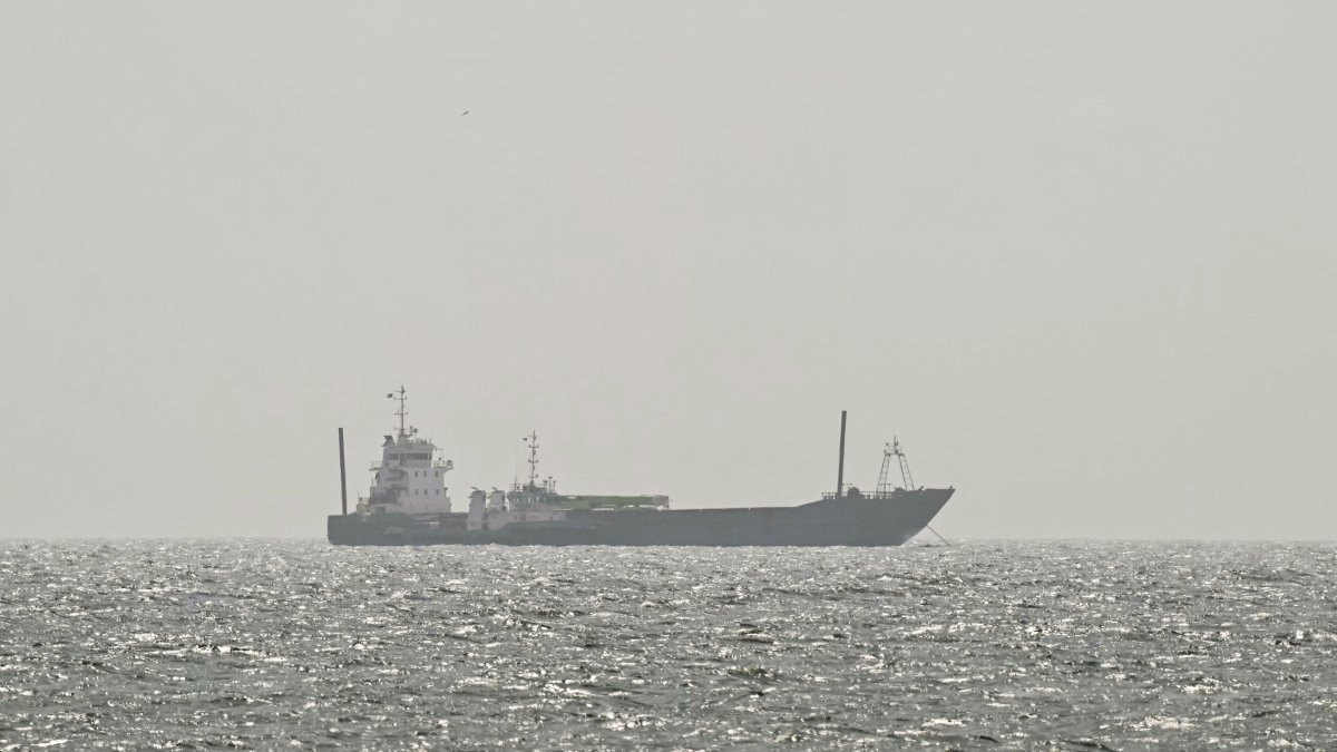 Cargo ship reports being struck in Strait of Hormuz as U.S. and Iran dispute talks