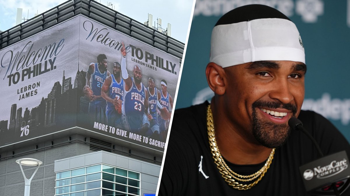 Eagles training camp notebook: Welcoming King James to Philly