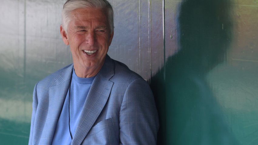 May 17, 2026; Pittsburgh, Pennsylvania, USA; Philadelphia Phillies president of baseball operations Dave Dombrowski looks on in the dugout before the game against the Pittsburgh Pirates at PNC Park. Mandatory Credit: Charles LeClaire-Imagn Images
