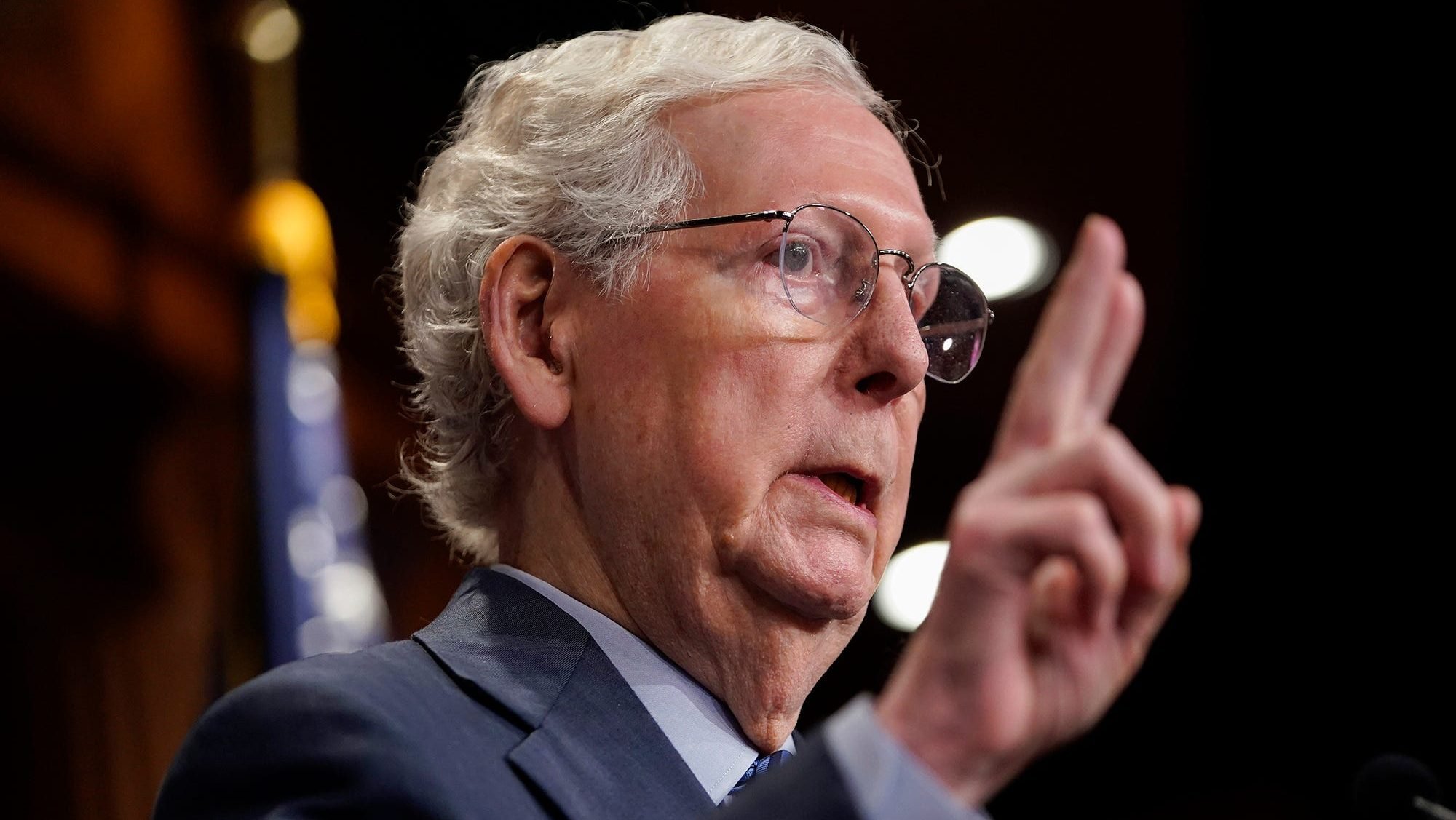 Mitch McConnell discharged from rehab center after hospitalization in mid-June