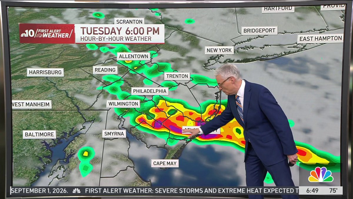 Heat, humidity give way to severe storm threat Tuesday evening
