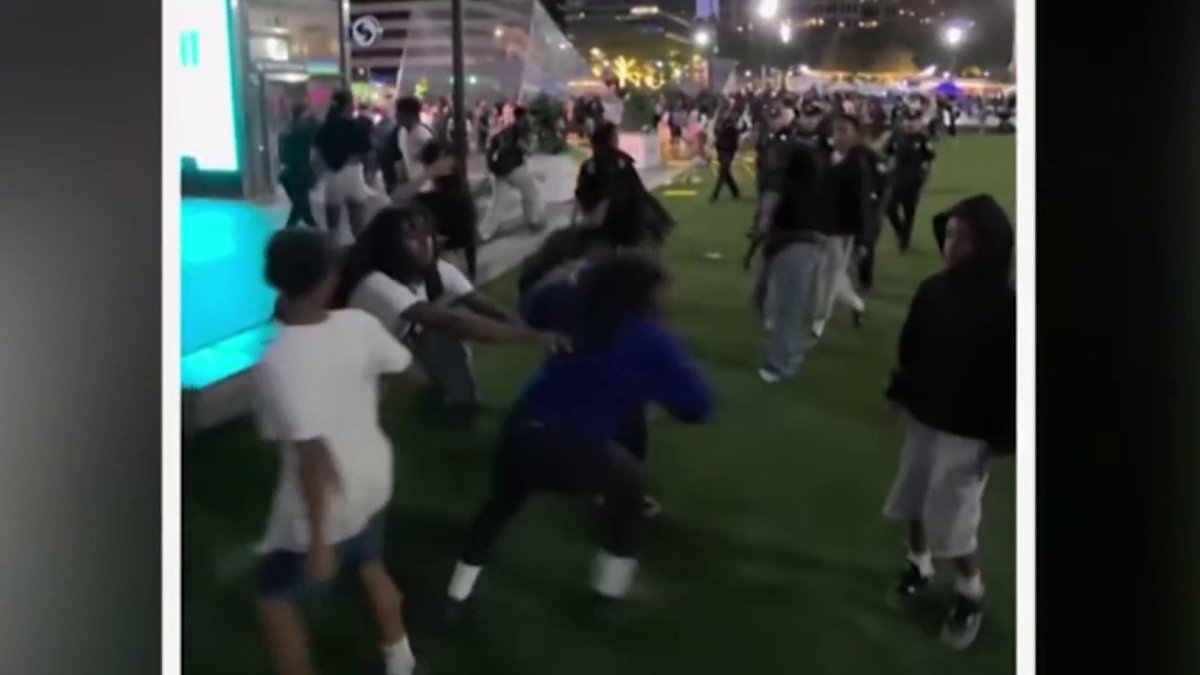 Large police presence seen at City Hall after teen takeover