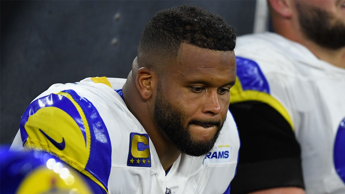 Aaron Donald to be inactive for Week 1 49ers-Rams game in Australia, report says