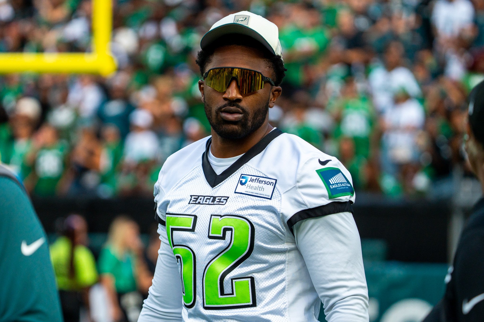 Greenard one step closer to playing after Eagles don't rule him out for Bears