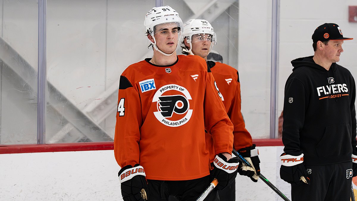 Flyers' young — but mature — talent on display at rookie camp