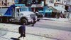 Girl walks away uninjured after truck runs over her in Northeast Philadelphia