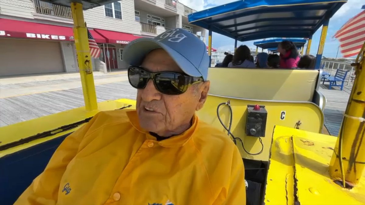 Wildwood Boardwalk tram car icon John ‘Gig' Gigliotti dies at 97