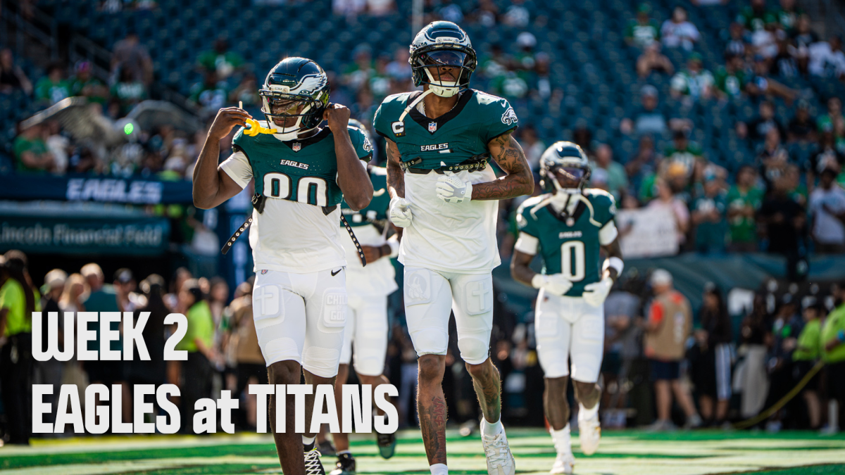 Live updates: Eagles visit steamy Nashville to face Titans in Week 2