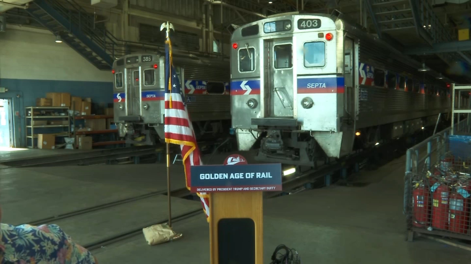Sean Duffy announces investment into SEPTA's Silverliner IV railcars