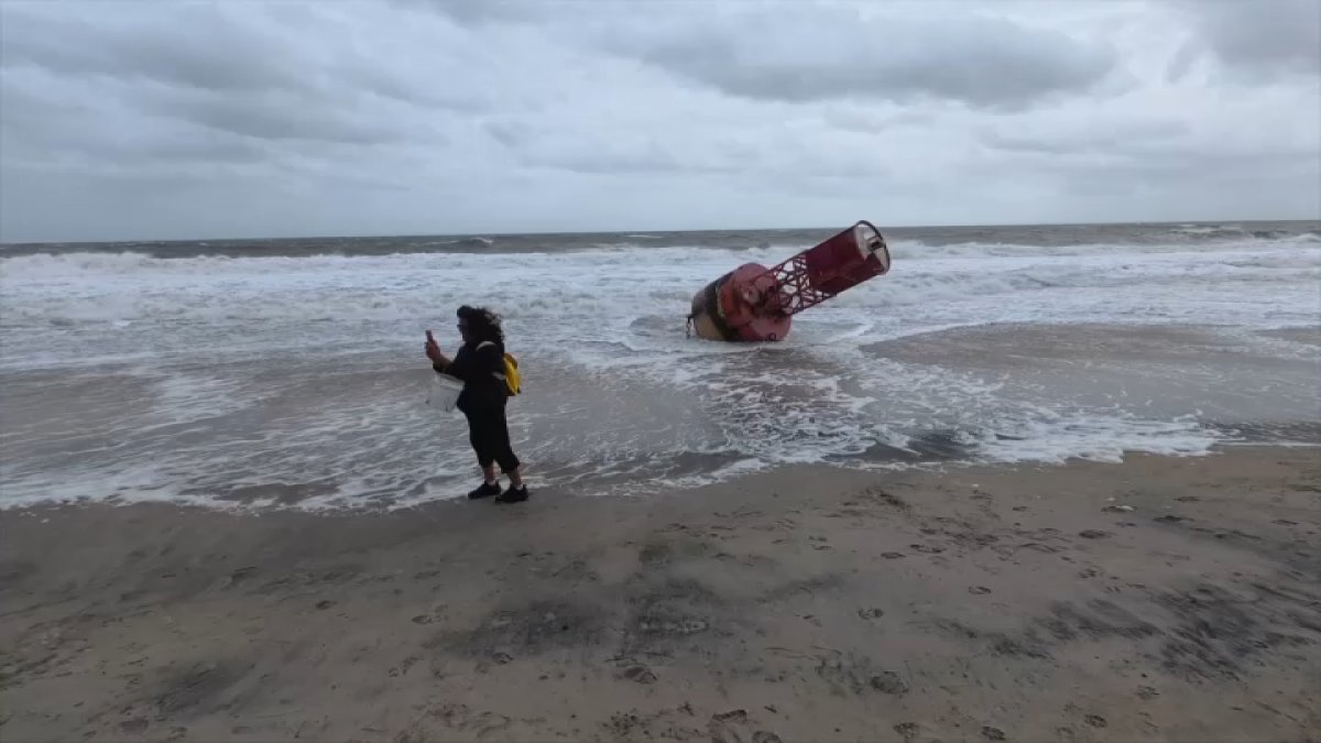 Delaware beaches see erosion as nor'easter churns offshore
