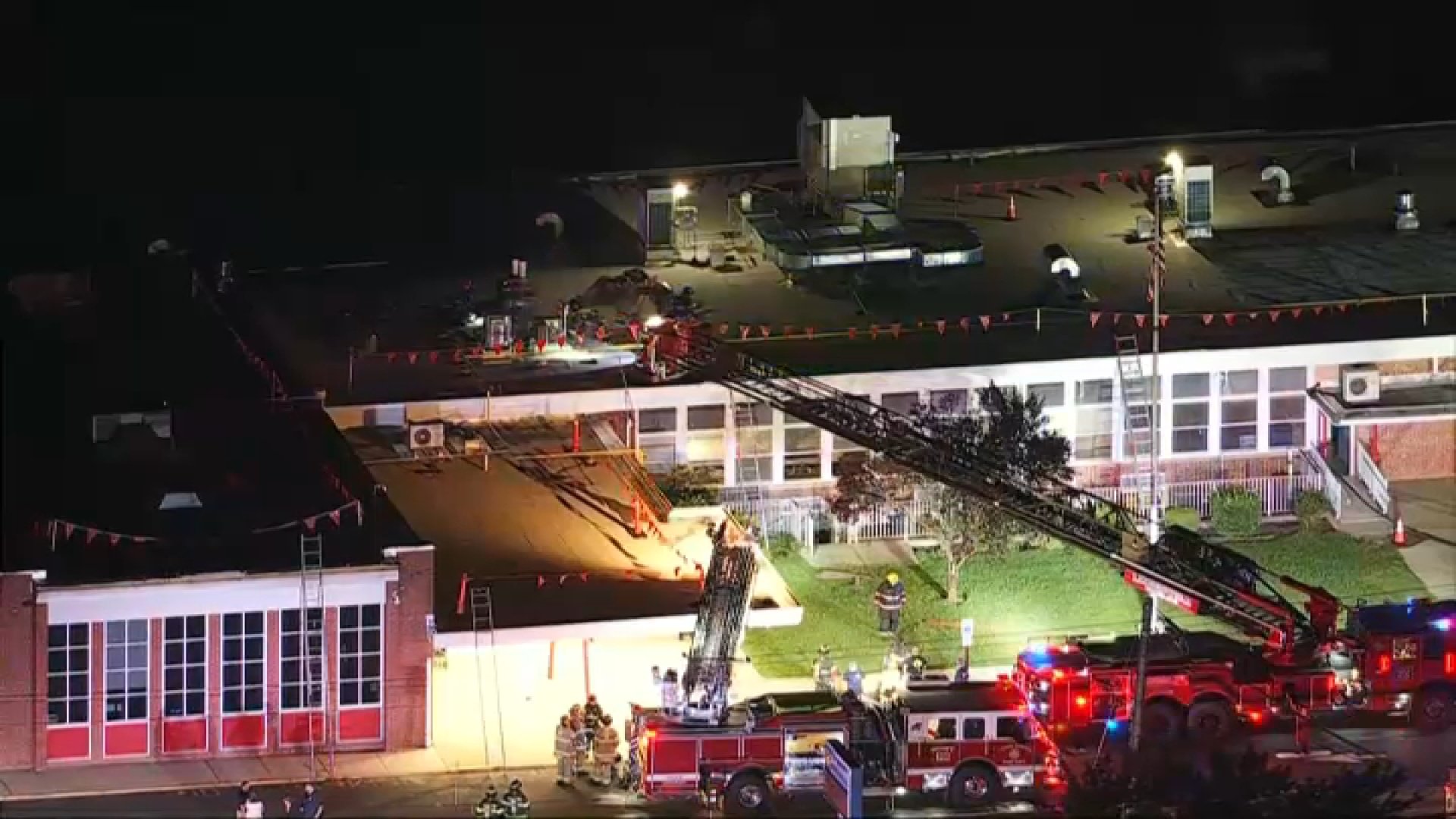 Fire crews respond to Lindenwold Elementary School on Tuesday night