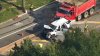 Kids hurt in crash involving school bus, dump truck, cars in NJ, officials say