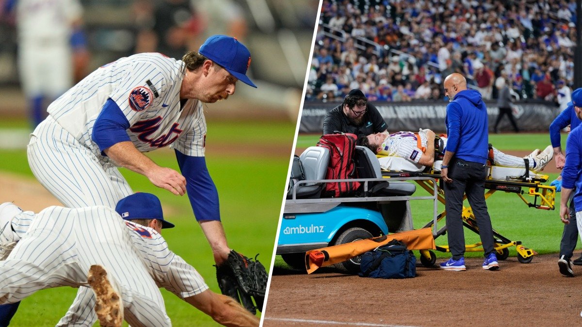 Mets' Jared Young has concussion symptoms after scary collision with pitcher