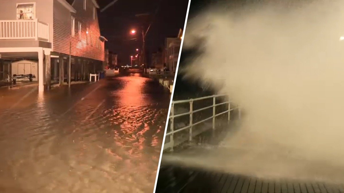 Live updates as nor'easter brings flooding, strong winds across Jersey Shore