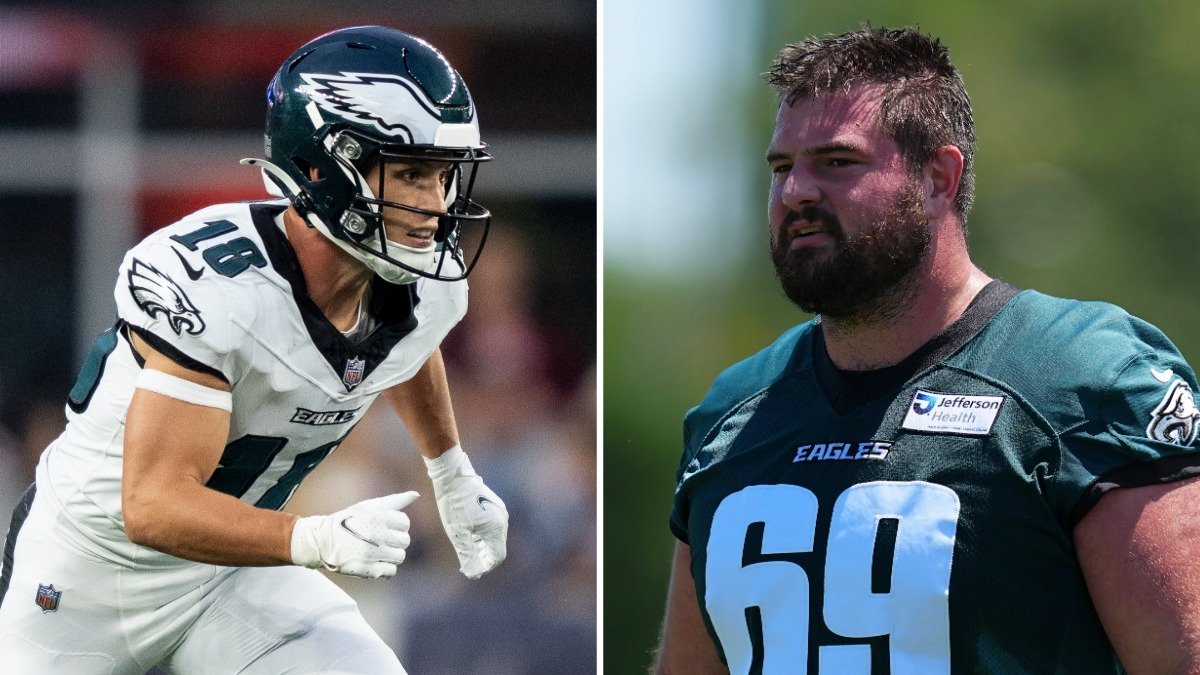 Eagles place Landon Dickerson on IR, promote Britain Covey