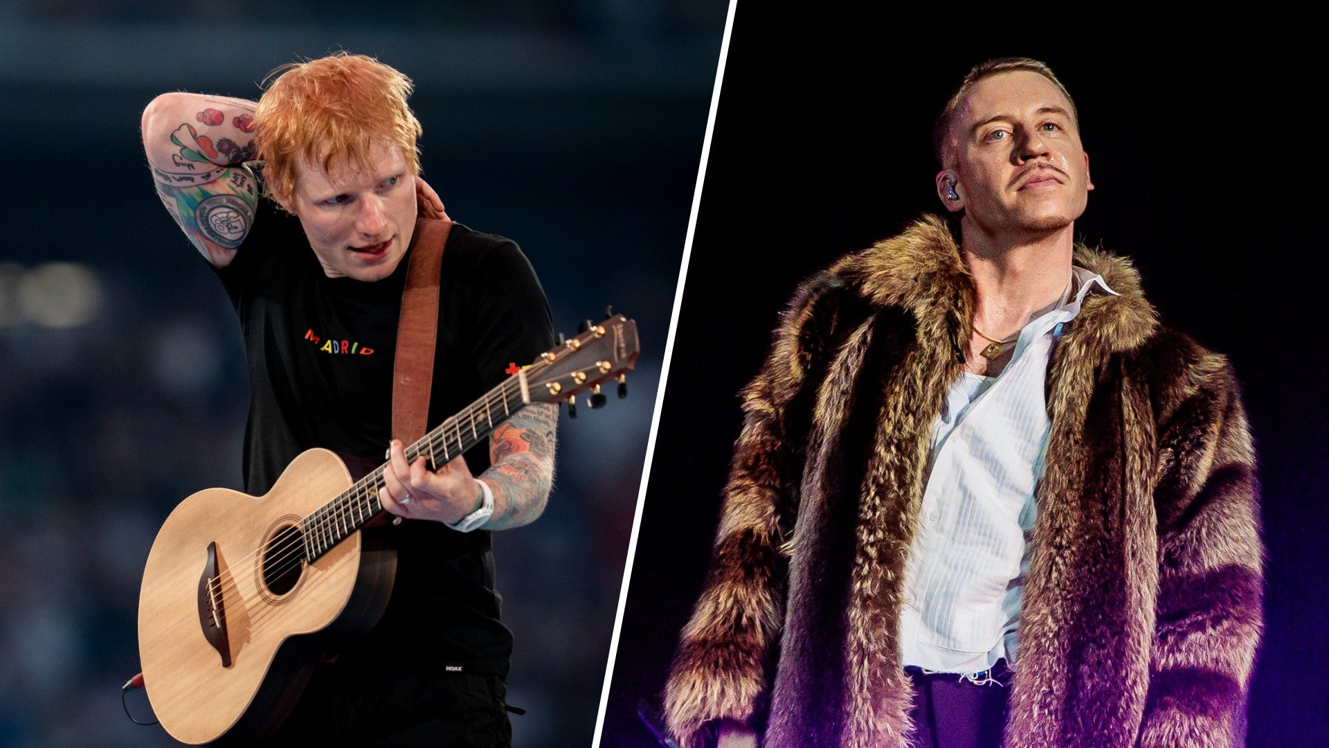 Ed Sheeran addresses Macklemore's tour exit amid Robert Kraft boycott claims