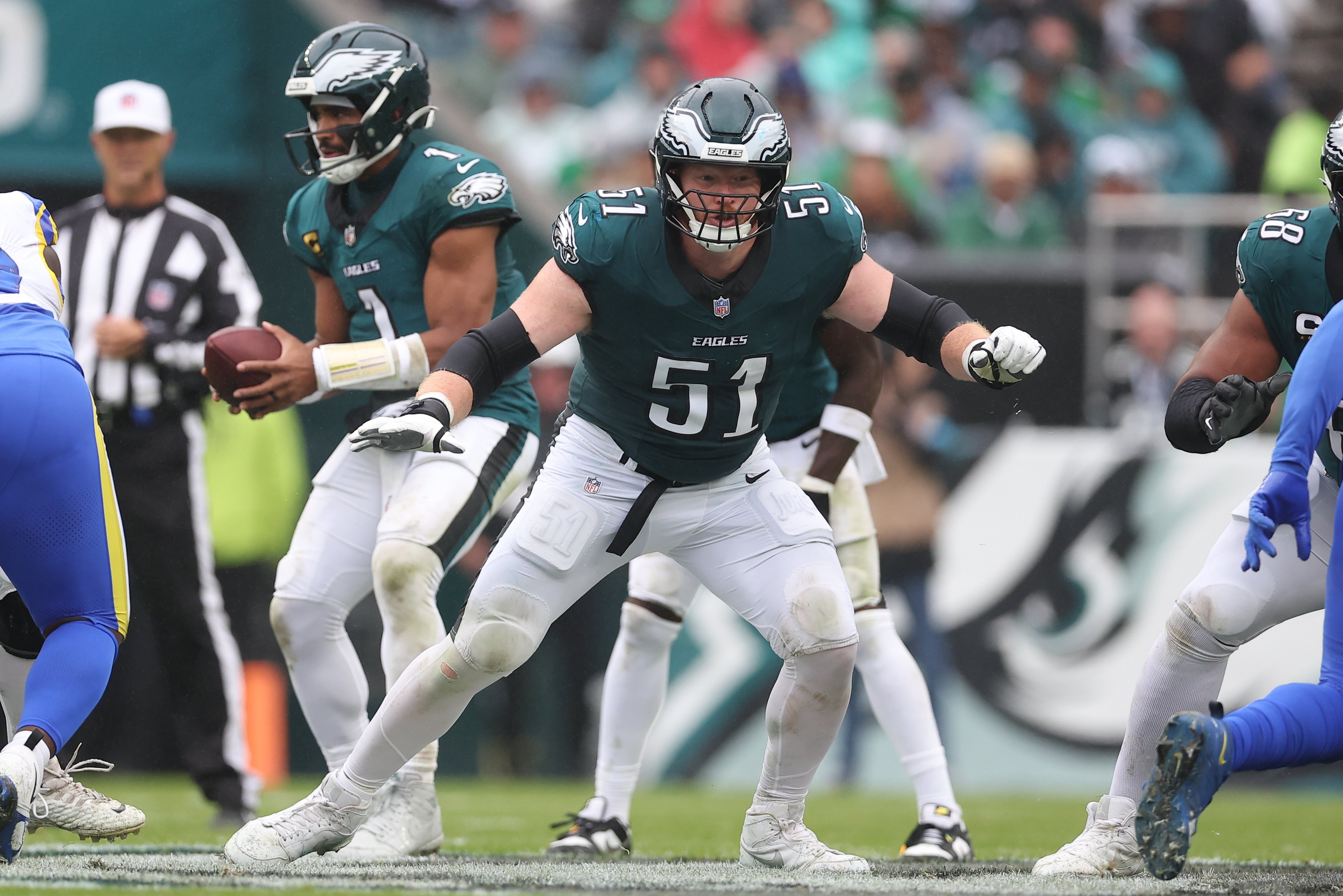 In shocking move, Eagles trade two-time Pro Bowl center Cam Jurgens to Ravens